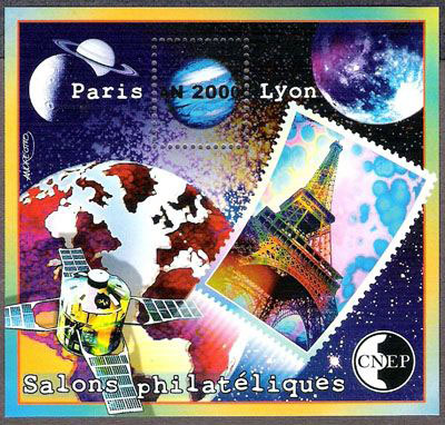  Salon philatélique de Paris - Lyon, An 2000 
