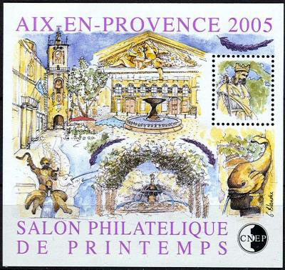  Salon philatélique de Printemps d'Aix en Provence 2005 