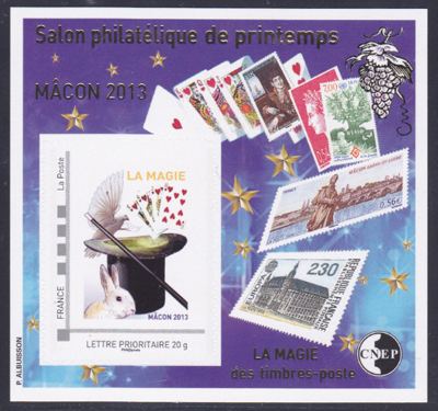 timbre CNEP N° 63, Salon philatélique de Printemps à Macon