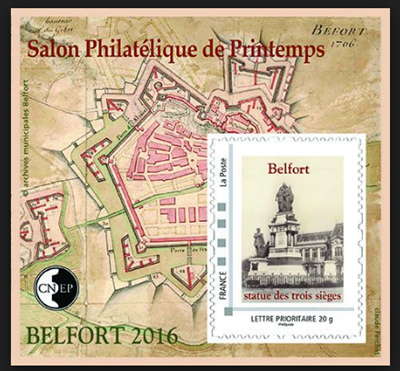  Salon philatélique de Printemps à Belfort Belfort 2016 