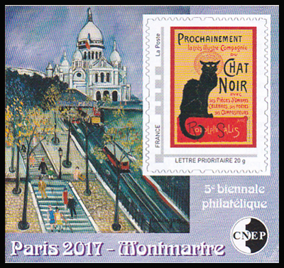  5ème biennale philatélique, Montmartre 