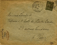 Tarif postal du 1 er janvier 1917