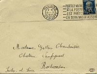 Tarif postal du 1er mai 1926