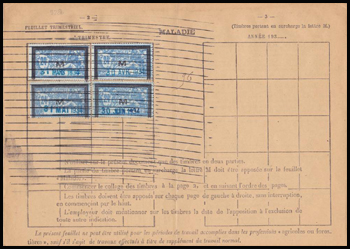 Timbre de couverture maladie