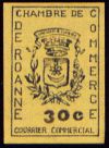 timbre Maury N° 14, Vignette Chambre de commerce  de Roanne