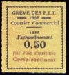 timbre Maury N° 15, Vignette Chambre de commerce de Corse