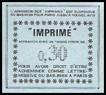 timbre Maury N° 18, Vignette Chambre de commerce de  Val-de-Loire