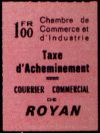 timbre Maury N° 28, Vignette Chambre de commerce de Royan