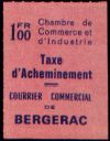 timbre Maury N° 32, Vignette Chambre de commerce de Bergerac