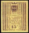 timbre Maury N° 6, Vignette Chambre de commerce de Saumur