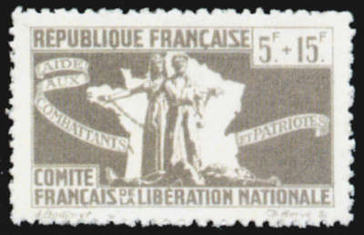  Pour l'aide aux combattants <br>Comité français de la libération nationale