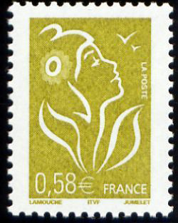 timbre N° 3735, Marianne de Lamouche
