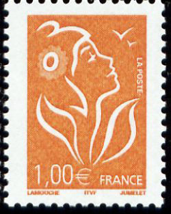 timbre N° 3739, Marianne de Lamouche