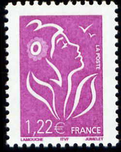 timbre N° 3758, Marianne de Lamouche