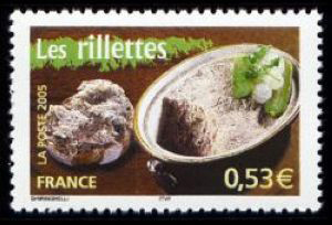 timbre N° 3773, La France à vivre - Les rillettes