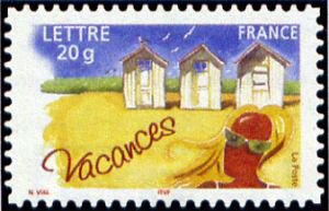 timbre N° 3788, Carnet de vacances