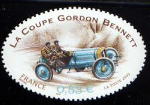 timbre N° 3795, La coupe Gordon Bennett