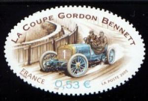 timbre N° 3796, La coupe Gordon Bennett