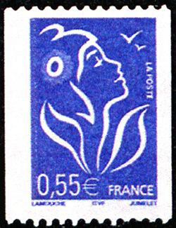 timbre N° 3807, Marianne de Lamouche