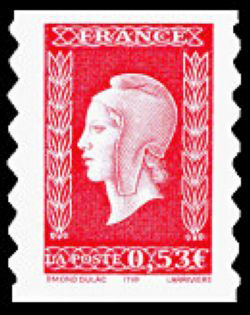 timbre N° 3841, Marianne de Dulac