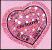 timbre N° 3747B, St Valentin Le coeur de Cacharel