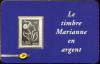  Marianne de Lamouche. Gravure à chaud argent 
