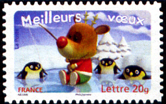 timbre N° 3987, Meilleurs Voeux d'Alexis Nesme
