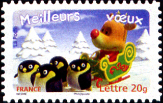 timbre N° 3986, Meilleurs Voeux d'Alexis Nesme
