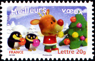 timbre N° 3988, Meilleurs Voeux d'Alexis Nesme