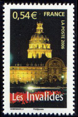 timbre N° 3946, Les Invalides à Paris