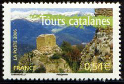 timbre N° 3942, Tours Catalanes