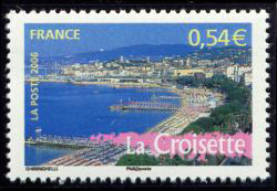 timbre N° 3943, La Croisette à Cannes