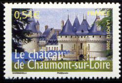 timbre N° 3947, Le Château de Chaumont-sur-Loire