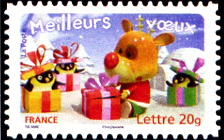timbre N° 3990, Meilleurs Voeux d'Alexis Nesme