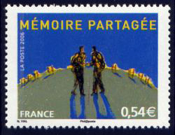 timbre N° 3976, Premières Rencontres internationales Sur La Mémoire partagée