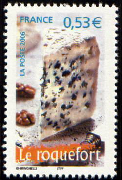 timbre N° 3885, La France à vivre - Le roquefort