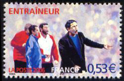 timbre N° 3908, Coupe du monde de football 2006 - Entraîneur