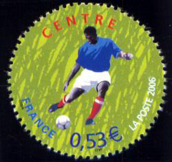 timbre N° 3912, Coupe du monde de football 2006 - Centre