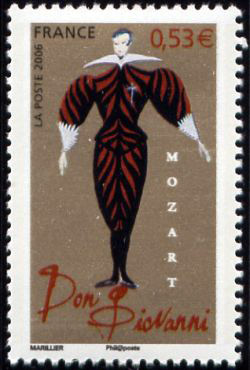 timbre N° 3919, Les opéras de Mozart, Don Giovanni