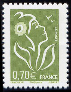 timbre N° 3967, Marianne de Lamouche (3èmeSerie)