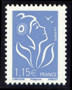 timbre N° 3970, Marianne de Lamouche (3èmeSerie)