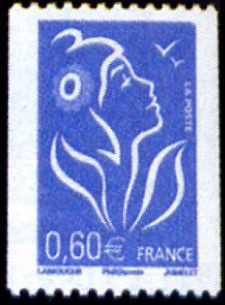 timbre N° 3973, Marianne de Lamouche (3èmeSerie)