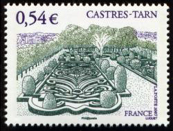 timbre N° 4079, Castres (Tarn), lieu de naissance de Jean Jaurès