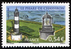 timbre N° 4117, Le phare de Chassiron sur l'île d'Oléron