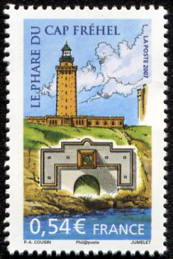 timbre N° 4112, Le phare du cap Fréhel dans les Côtes-d'Armor