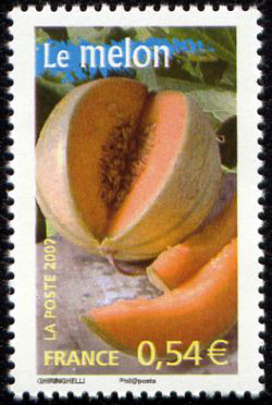 timbre N° 4103, Portrait  des régions : le melon