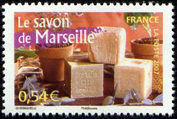 timbre N° 4101, Portrait  des régions : le savon de Marseille