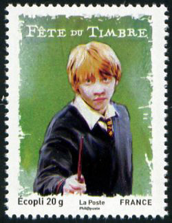 timbre N° 4025, Ron Weasley