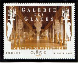 timbre N° 4119, Galerie des glaces du Château de Versailles