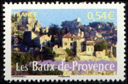 timbre N° 4014, Les Baux de Provence au coeur des Alpilles